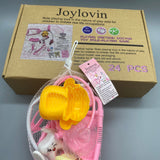 Joylovin Role Playing Toys In The Nature Of Play Sets For Children To Imitate Real Life Occupations - Pretend Play Toys with 24 Accessories - Suitable for Ages 3 and Up
