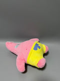 GNRSMK Plush Toy, Patrick Star Design, 15×8.5cm, Soft Polyester Fiber Filling, Washable Fabric, Lightweight 28g