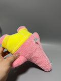 GNRSMK Plush Toy, Patrick Star Design, 15×8.5cm, Soft Polyester Fiber Filling, Washable Fabric, Lightweight 28g