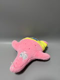 GNRSMK Plush Toy, Patrick Star Design, 15×8.5cm, Soft Polyester Fiber Filling, Washable Fabric, Lightweight 28g
