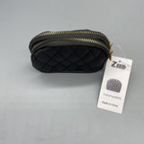 ZEEE Pocket Wallets - PU Leather, Zipper Closure, 12×9×2.5cm, Dual Main Pockets for Coins, Cards, Lipstick, Earphones