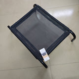 HAODUOHUA Portable beds for pets, 52×35×1.5cm, Breathable Teslin Mesh with Sturdy Steel Frame, Anti-Slip Rubber Pads, Black