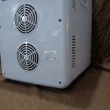 CAXRDO White Portable Refrigerator - 20L Capacity, Suitable for Outdoor Enthusiasts and Travelers