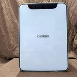 CAXRDO White Portable Refrigerator - 20L Capacity, Suitable for Outdoor Enthusiasts and Travelers