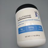 KANAS Powdered Nutritional Supplement Drink Mix - L-Glutamine, 5g per Serving, 500g Weight, 100 Servings, Net Wt. 3 LB. (500g)