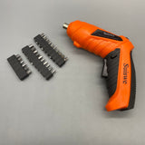 Suiswe Power-Operated Screwdriver with LED Light – Lightweight, Quick Adjust, Pure Copper Motor, 4.2V Battery, 300g, Comfortable Grip, Anti-Slip Design