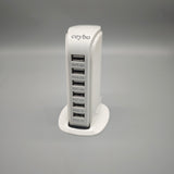 Ceybo Power adapters, AC100-240V Input, DC 5V/6A Output, Multi-Device Charging, Compact Design for Home, Office & Travel
