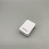 Visscho Power Adapters - Foldable Hidden Plug, 4 USB Ports, Compact and Portable