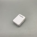 Visscho Power Adapters - Foldable Hidden Plug, 4 USB Ports, Compact and Portable