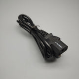 x-enlazar Power Connector – AC250V 2500W Max, 10A Rated, Pure Copper Conductors, Flame-Retardant PVC, 0.6m Cable, Compatible with C13 Devices