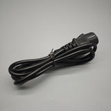 x-enlazar Power Connector – AC250V 2500W Max, 10A Rated, Pure Copper Conductors, Flame-Retardant PVC, 0.6m Cable, Compatible with C13 Devices