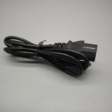 x-enlazar Power Connector – AC250V 2500W Max, 10A Rated, Pure Copper Conductors, Flame-Retardant PVC, 0.6m Cable, Compatible with C13 Devices