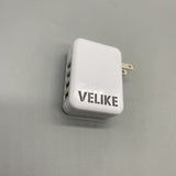 VELIKE Power supply connectors and adaptors for use with portable electronic devices - 4 Ports, Intelligent Temperature Control, Smart Protection, Compact Size 6.1×2.8×5.5cm