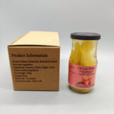 Ch Lizi Mama Preserved, dried and cooked fruit and vegetables – Premium Peaches, No Preservatives, 248g, 50% Solid Content, Fresh & Natural