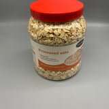 julytiger Processed oats, high in dietary fibre, contains protein and vitamins and trace elements
