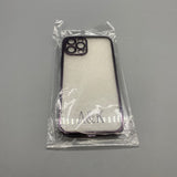 A&K Protective cases for smartphones - Full Body Coverage, Purple, Transparent Back, Minimalist Design