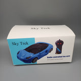 Sky Trek Blue Radio Controlled Toy Car for Kids 3+