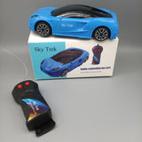 Sky Trek Blue Radio Controlled Toy Car for Kids 3+