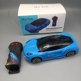 Sky Trek Blue Radio Controlled Toy Car for Kids 3+