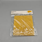 qixinziza Raw Gum – 14x15cm Yellow Rubber for Grip Enhancement, DIY Crafts, Cushioning, and Adhesive Removal