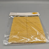 qixinziza Raw Gum – 14x15cm Yellow Rubber for Grip Enhancement, DIY Crafts, Cushioning, and Adhesive Removal