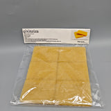qixinziza Raw Gum – 14x15cm Yellow Rubber for Grip Enhancement, DIY Crafts, Cushioning, and Adhesive Removal