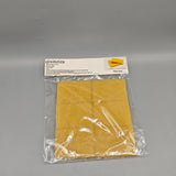 qixinziza Raw Gum – 14x15cm Yellow Rubber for Grip Enhancement, DIY Crafts, Cushioning, and Adhesive Removal