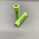 MXEHL Rechargeable AAA Batteries, Eco-Friendly Green Design, Pack of 2