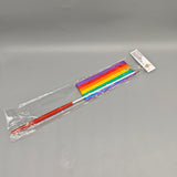 Zeioiov Ribbons for rhythmic gymnastics– 3M Long with 30cm Handle, Colorful Ribbon for Kids & Beginners, Artistic Sports & Dance Practice
