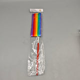 Zeioiov Ribbons for rhythmic gymnastics– 3M Long with 30cm Handle, Colorful Ribbon for Kids & Beginners, Artistic Sports & Dance Practice