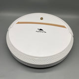 AquaTurtle Robotic Vacuum Cleaner, 3-in-1 Sweep, Mop & Suction, Hexagonal Brush, Universal Wheels, Long Battery Life, White