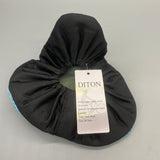 DITON Saddle covers for bicycles - 3D Honeycomb Grid Material, Blue/Black, 26x21cm