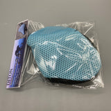 DITON Saddle covers for bicycles - 3D Honeycomb Grid Material, Blue/Black, 26x21cm