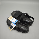 LIOERDIWE Sandals – Black, US Size 5.5, Comfortable & Durable Summer Footwear for Daily Wear