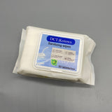 DCT:Koiows Sanitizing Wipes, 75% Alcohol, 99.9% Disinfection, Large Size, 50 Individually Wrapped Cotton Wipes, High Absorbency, Travel & Home Use