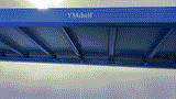 YMshelf Shelves, Durable Metal 4-Tier Shelving Unit, Removable and Easy to Assemble