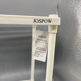 JOSPOW Shelves for Storage, 15.75x26.00x9.84 Inches, Durable PP Material, Space-Saving Organizer for Home & Office Use