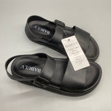 BABULV Shoes – PVC Black Shoes, Durable and Waterproof, Comfortable Fit, US Size 5.5