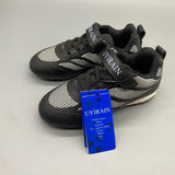 UYIRAIN Shoes – Black PU Leather Upper, Natural Rubber Sole, Durable and Comfortable, Size 35