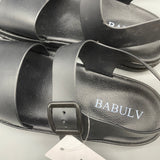 BABULV Shoes – PVC Black Shoes, Durable and Waterproof, Comfortable Fit, US Size 5.5