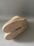 Fuermos Shoes – Brown Suede, Size 38, Lace-Up Design, Comfortable Lining, Durable Rubber Sole
