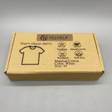 YSB YISIBIA Short-Sleeve Shirts - Cotton, White, Size M, Breathable and Comfortable
