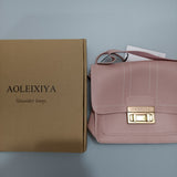 AOLEIXIYA Shoulder bags, Mini Pink PU Leather Crossbody Bag