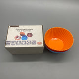 SilicoGuard Silicone Baking Cups - Food Grade, Heat Resistant, Non-Stick, Reusable