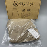 YSB YISIBIA Skirts - Polyester, Brown, Size M, Stylish and Versatile
