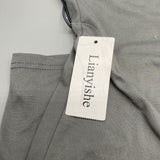 Lianyishe Skirts, Grey Polyester, Size S, Elegant and Comfortable