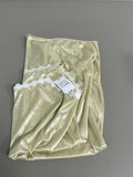CaiYiEr Sleeping Garments Fashion Lingerie Satin Comfortable Nightgowns Women Sleepwear Set Ladies Nightgowns Yellow
