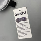 YUBOEST Sleep Masks, Polyester Fabric & Filling, Light-Blocking Design, Hand Wash Recommended, 20x10cm