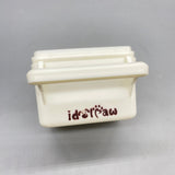idolPaw Small Animal Feeder, Plastic Feeder for Small Birds, Parrots, and Small Pets, 5.5×6×8cm, White  **Key Selling Points (Bullet Points