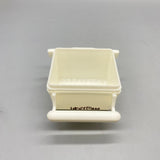 idolPaw Small Animal Feeder, Plastic Feeder for Small Birds, Parrots, and Small Pets, 5.5×6×8cm, White  **Key Selling Points (Bullet Points